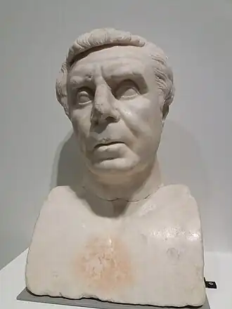 Buste supposé de Lucius Munatius Plancus, fondateur de la cité en 43 av. J.-C.