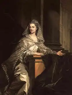 Portrait de sa fille, la comtesse de La Tour du Pin, par Louis-Michel van Loo.