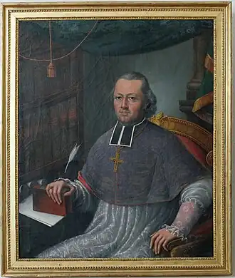 C. G. Sotta : Portrait de Mgr Soyer, évêque de Luçon (1817-1845).