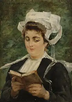 Bretonne en prière, 1899.