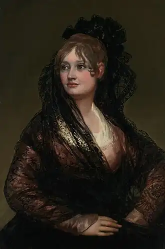 Francisco de Goya - Portrait d'Isabelle Porcel (1805)