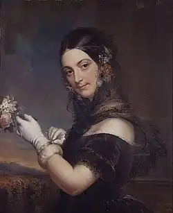 Portrait d'Elena Viganò, 1841 (Milan, Museo Teatrale alla Scala)