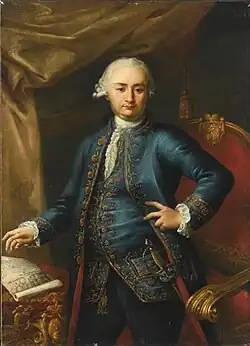 Portrait de (Marco Boncompagni Ludovisi Ottoboni&nbsp;(it)), duc de Fiano Romano, par Jean Dominique Porta.