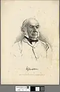 Portrait de William Ewart Gladstone (eau-forte, c. 1880).