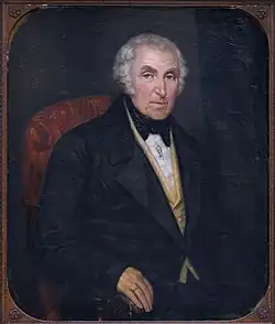 Portrait du père du peintre, Joannes Arnoldus Schaepkens, 1848.