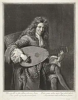 Portrait de Charles Mouton d'après François de Troy.