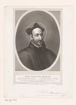 Saint Ignace de Loyola.