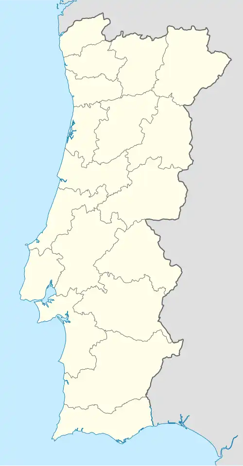 Voir sur la carte administrative du Portugal