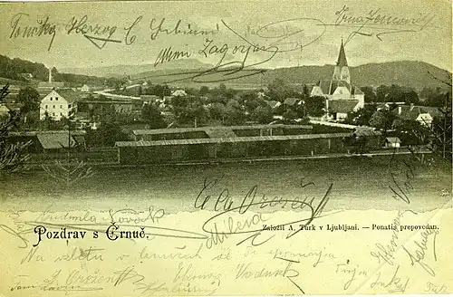 Črnuče en 1901