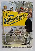 Affiche pour les Cycles Whitworth