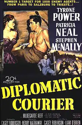 Affiche du film Courrier diplomatique (Henry Hathaway, 1952)