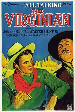 Description de l'image Poster - Virginian, The (1929) 01.jpg.