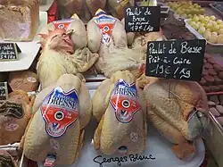 Poulet de Bresse.