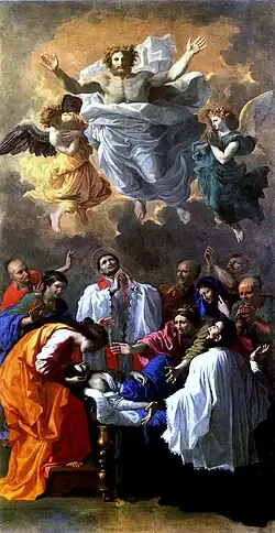 Le Miracle de saint François Xavier par Nicolas Poussin