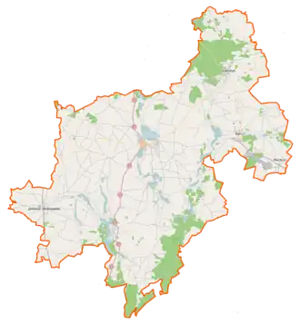 Voir sur la carte administrative de la zone Powiat de Żnin