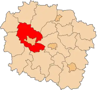 Localisation de Powiat de Bydgoszcz