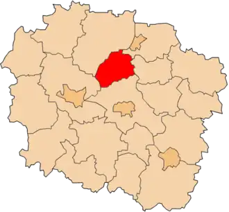 Localisation de Powiat de Chełmno