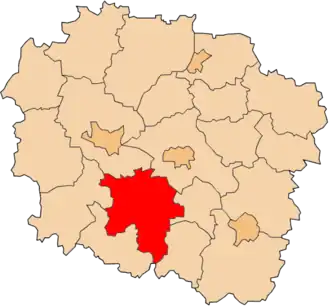 Localisation de Powiat d'Inowrocław