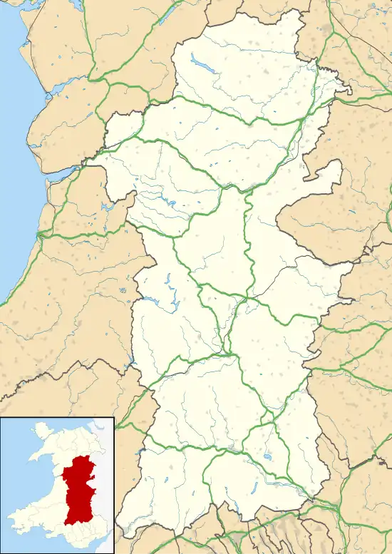 Voir sur la carte administrative du Powys