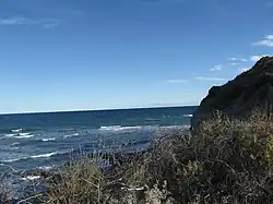 L'océan Atlantique à Caleta de los Loros en 2008