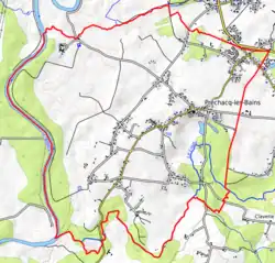 Carte topographique.