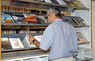 Présentoir des revues