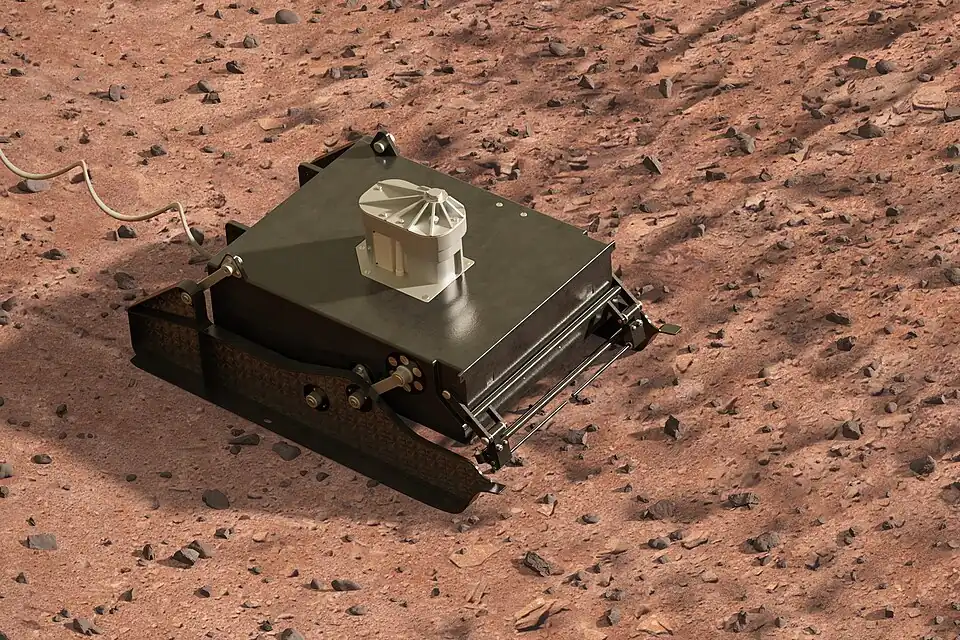 Vue d'artiste de l'astromobile Prop-M.