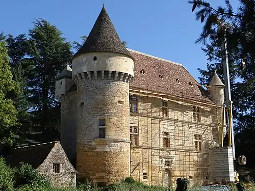 Le château de Sirey.