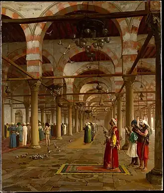 La Prière à la mosquée, 1871, Metropolitan Museum of Art, New York.
