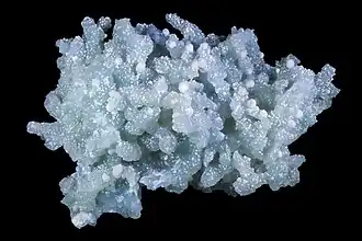 Prehnite ps. Laumontite - Bombay Inde
