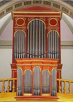 L'orgue de l'église Saint-Vincent (2005)