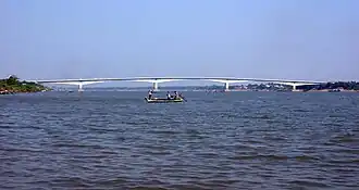 Le Prek Tamak vu de Mékong