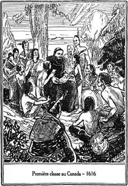 Première classe au Canada, 1616.