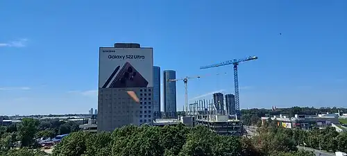 Le quartier en 2022.