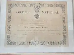 President du Tribunal Abidjan, 07-09-1964