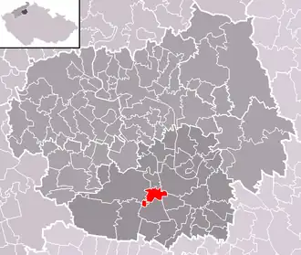 Localisation de Přestavlky