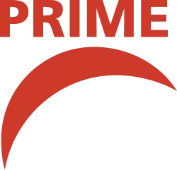 Logo de Prime TV, sous forme de croissant