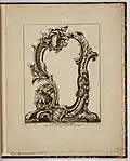 Cartouche Pitoresque, ca. 1748-1759, Paris, bibliothèque de l’INHA, coll. Jacques Doucet