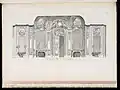 Vue du Sallon de la Princesse Sartorinski en Pologne du costé des glaces, 1747-1748, Paris, bib. de l’INHA, coll. Jacques Doucet, NUM FOL EST 327