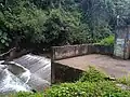 Prise d'eau de la rivière Moustique à Duquerry.