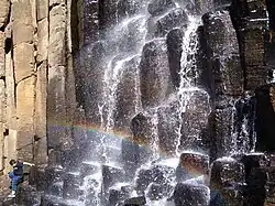 Prismas basálticos.