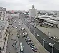 Vue d'ensemble de la place de la Gare