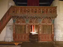 élévation est du jubé.