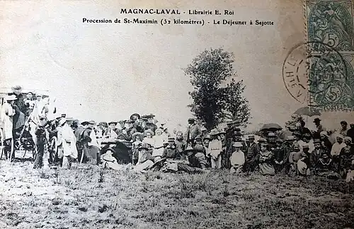 Déjeuner à Sejotte