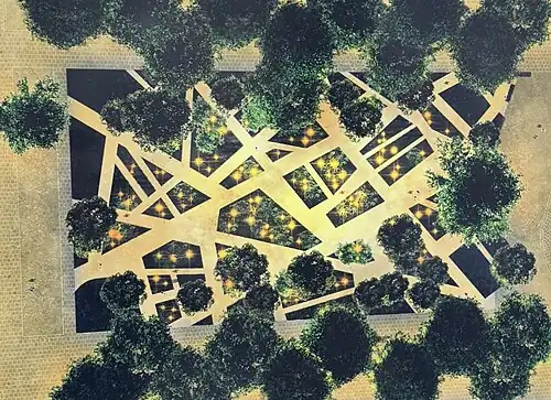 L'emplacement des lueurs a été déterminé par la voûte céleste du 13 novembre 2015.