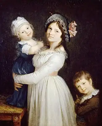 Madame Georges Anthony et ses deux fils (1796), par Pierre-Paul Prud'hon.