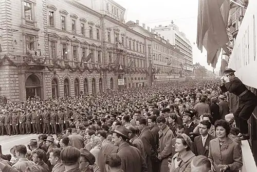 1er mai 1961 à Ljubljana