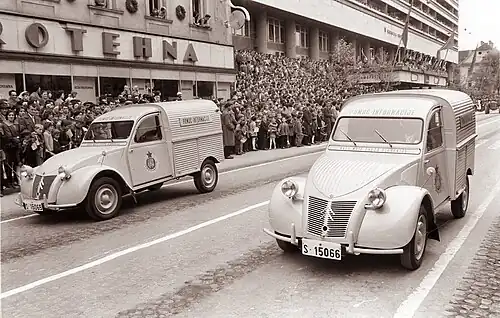 Célébration du 1er mai en 1961