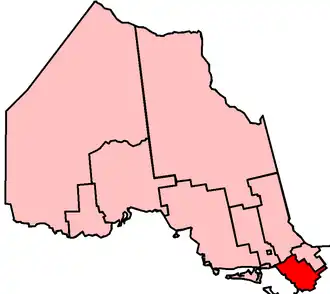 Carte de la circonscription