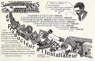 Publicité , 1930. Coll.&nbsp;J.P.&nbsp;Guittonneau.